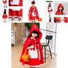 Adorable Little Red Riding Hood Costume For Girls Halloween Cosplay Party