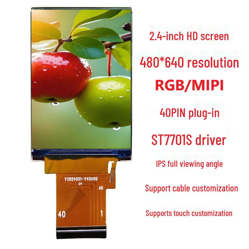 2" HD LCD TFT Display, 240x320 IPS, MCU8080 Interface