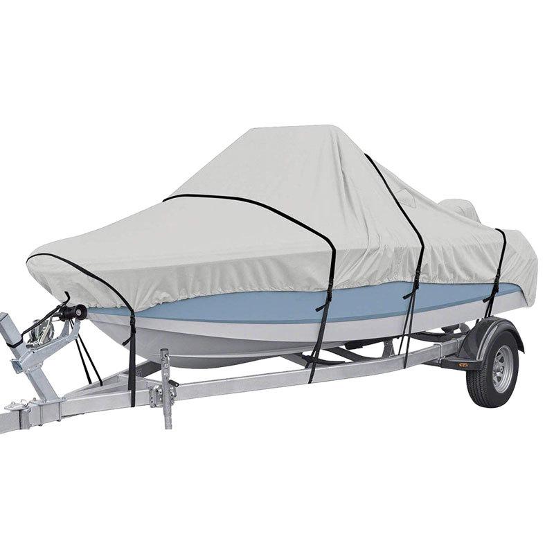 V-förmige Außen-Yachtabdeckung: Sonnen- & Regenschutz, Polyester-Taft 190T Rumpfabdeckung.