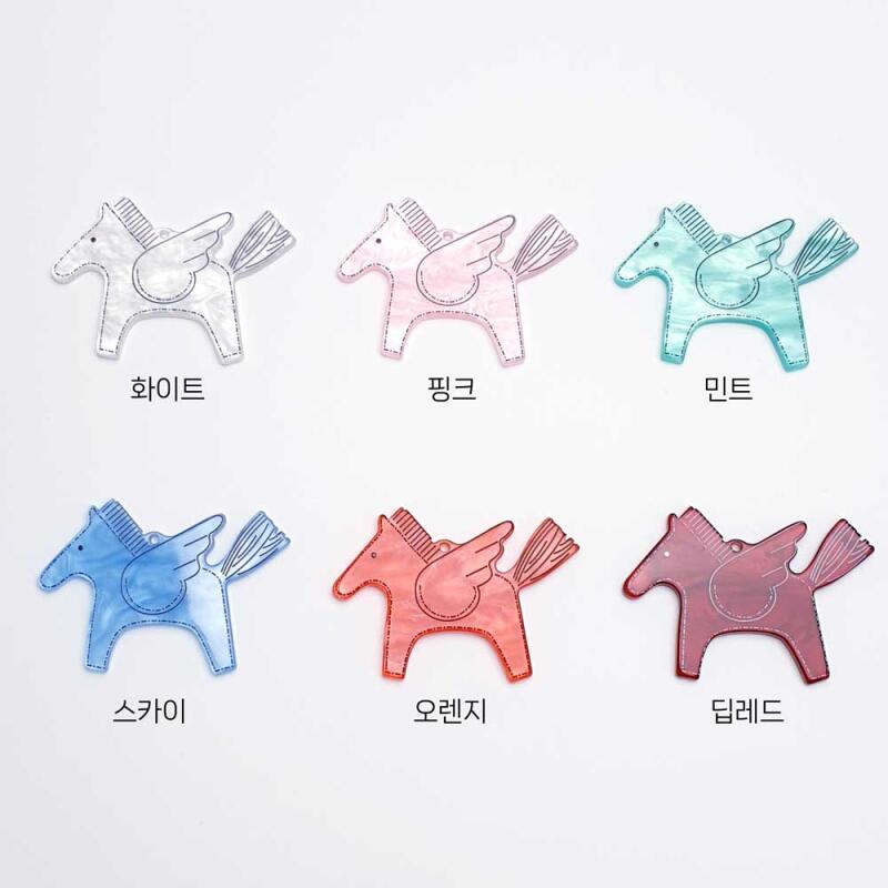 Pegasus Animal Horse Keychain Pendant Accessory Accessories