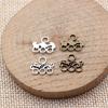 Geometric Flower Multi Loop Connectors Metal Links For Earrings Accessories Parts