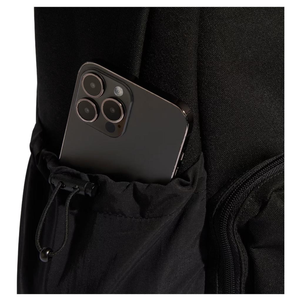 Adidas Essentials 27.4L Fashion Simple Polyester Backpack Unisex Backpack Black Silver KA6766