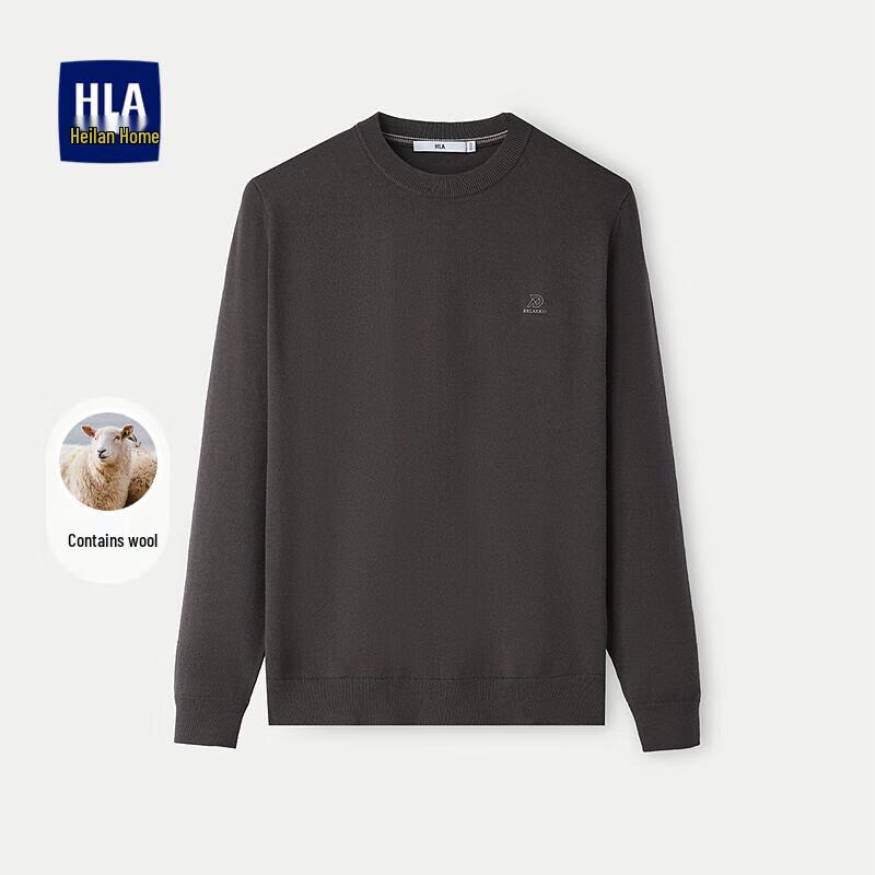 

HLA Men s Slim-Fit Soft Warm Long-Sleeve Sweater S