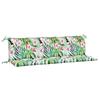 Garden Bench Cushions 2 pcs Multicolored Oxford Fabric
