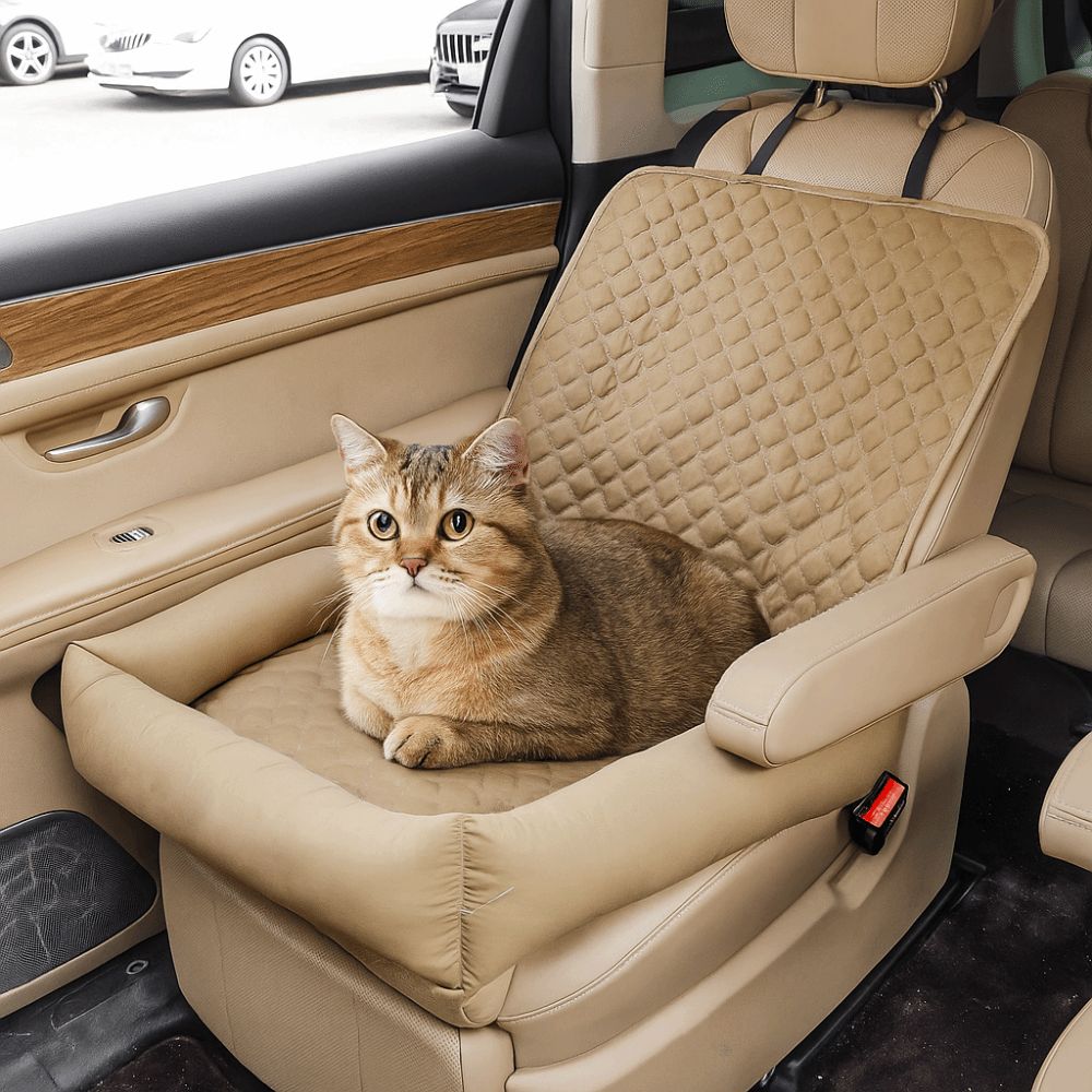 Waterproof Pet Car Seat Cover Anti-Dirty Folding Dog Car Seat Detachable Breathable Pet Travel Carrying Mat Outdoor Travel