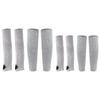 A Pair Of Cut-resistant Arm Sleeves With Thumb Holes,  Safe For Gardening And Welding Work HPPE Sleeves