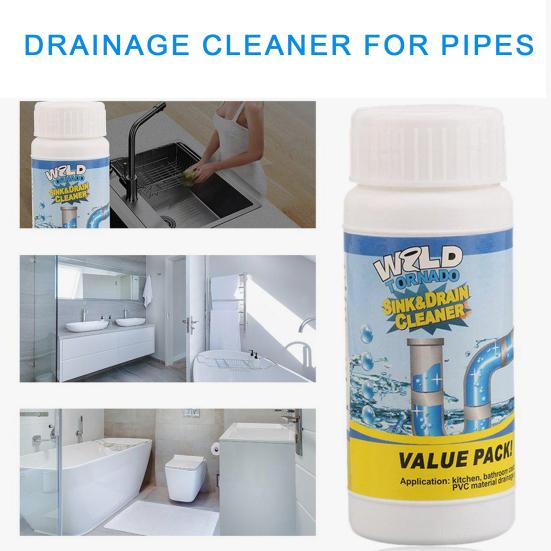 Záchodový tlumič Vlasový tuk Mýdlové usazeniny Záchodový čisticí prostředek Sada Kuchyň Koupelna Odblokovač odpadu Rozpouštědlo tuku v potrubí