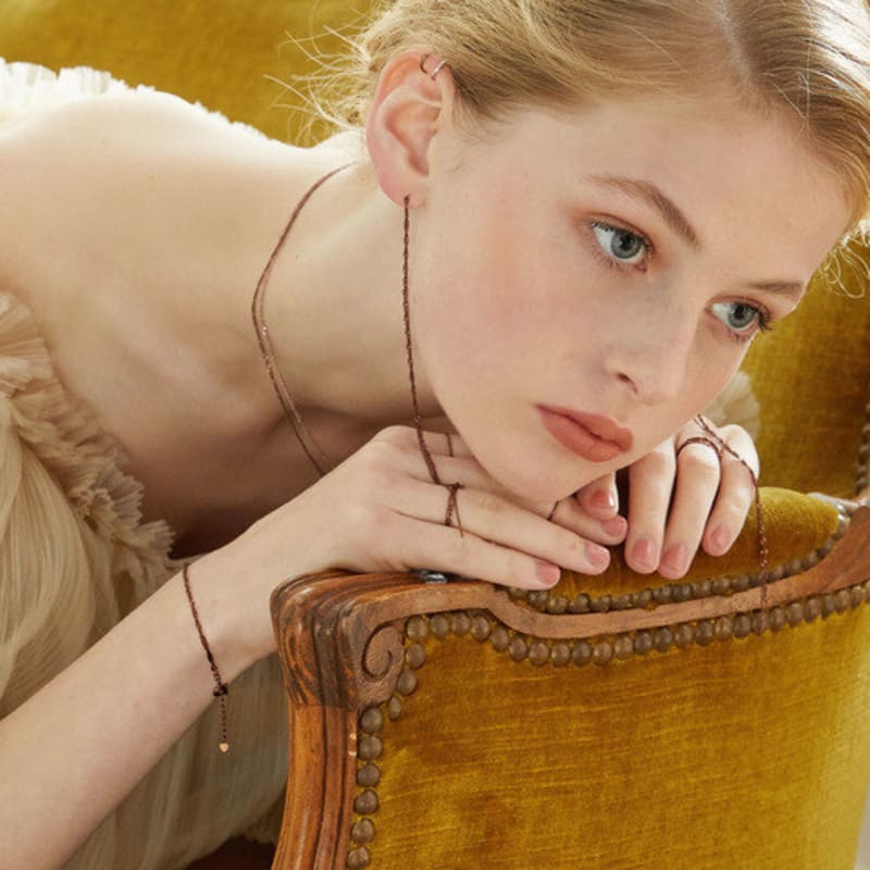 of Lavishe 925 Silver Color Coated Twist Bracelet