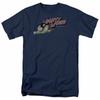 26 Mighty Mouse Mighty Retro T Shirt Mens Licensed Cartoon Merchandise Navy Unisex T-Shirt