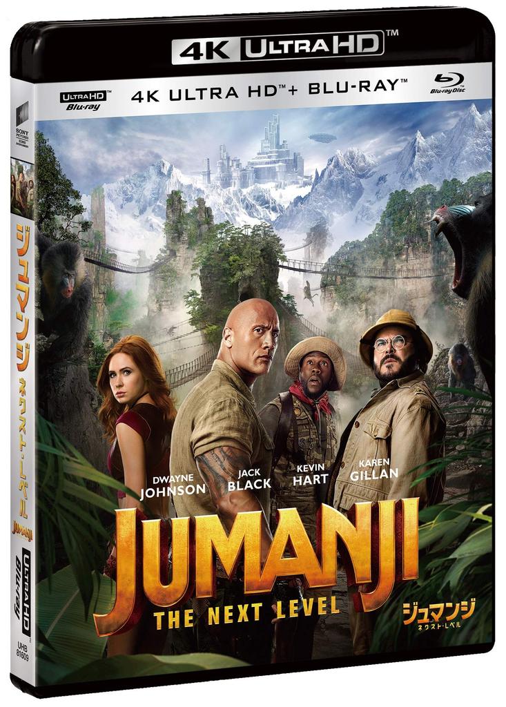 The Next Level 4K ULTRA HD Set Jumanji & Blu-ray [Blu-ray]