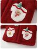 Kaka Panda Boys Christmas Outfit: Padded Jacket & Velvet Pants for Warm Winter Wear