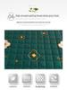 Cross-Border Quilted Fitted Sheet Set: Thick Memory Foam Protector, Dust & Moisture Resistant, Full Wrap Bedspread