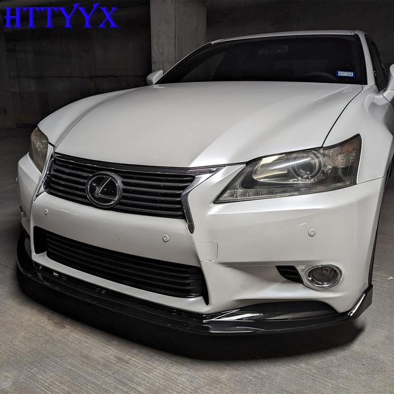 For Lexus GS250 GS300h GS350 GS450h 2013 2014 2015 Series Base Car Front Bumper Splitter Lip Diffuser Body Kit Spoiler Guard