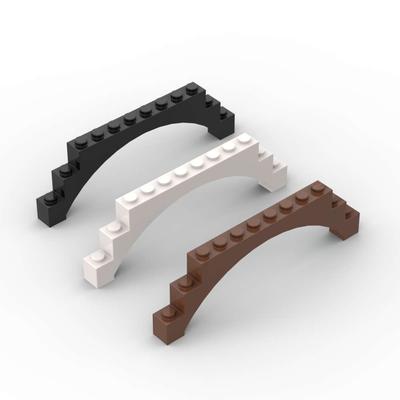 MOC 1PCS 14707 Arch 1x12x3 Constructing Blocks Kit 18838 6108 Raised Bricks Educational Assemble Toys Children Birthday Gifts