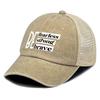 BE Fearless Strong Brave Printed Baseball Cap Adjustable Curved Brim Solid Color Sports Hat For Unisex Women Urban Travel Fishing