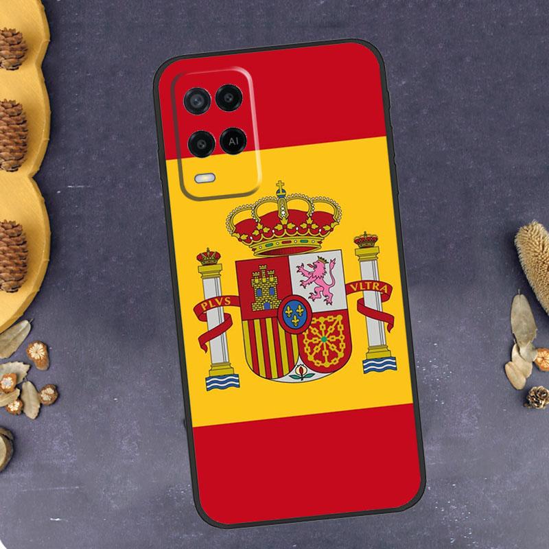 

Spanish Spain Flag For OPPO A53 Case For OPPO A52 A72 A5 A9 A31 A53S A83 A1K A3S A5S A54 A74 A94 A15 Cover OPPO A94 5G