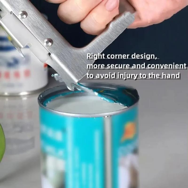 High Quality 2In1 Bottle Can Opener Thickened Multifunctional Beer Can Openers Steel Can Lid Opener For Bar Kitchen Accessories