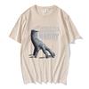 Wednesday Single Handedly Handy T-shirt Fashion Unisex Streetwear Casual Short Sleeve Cotton Tshirt for Male Film Printing Tees