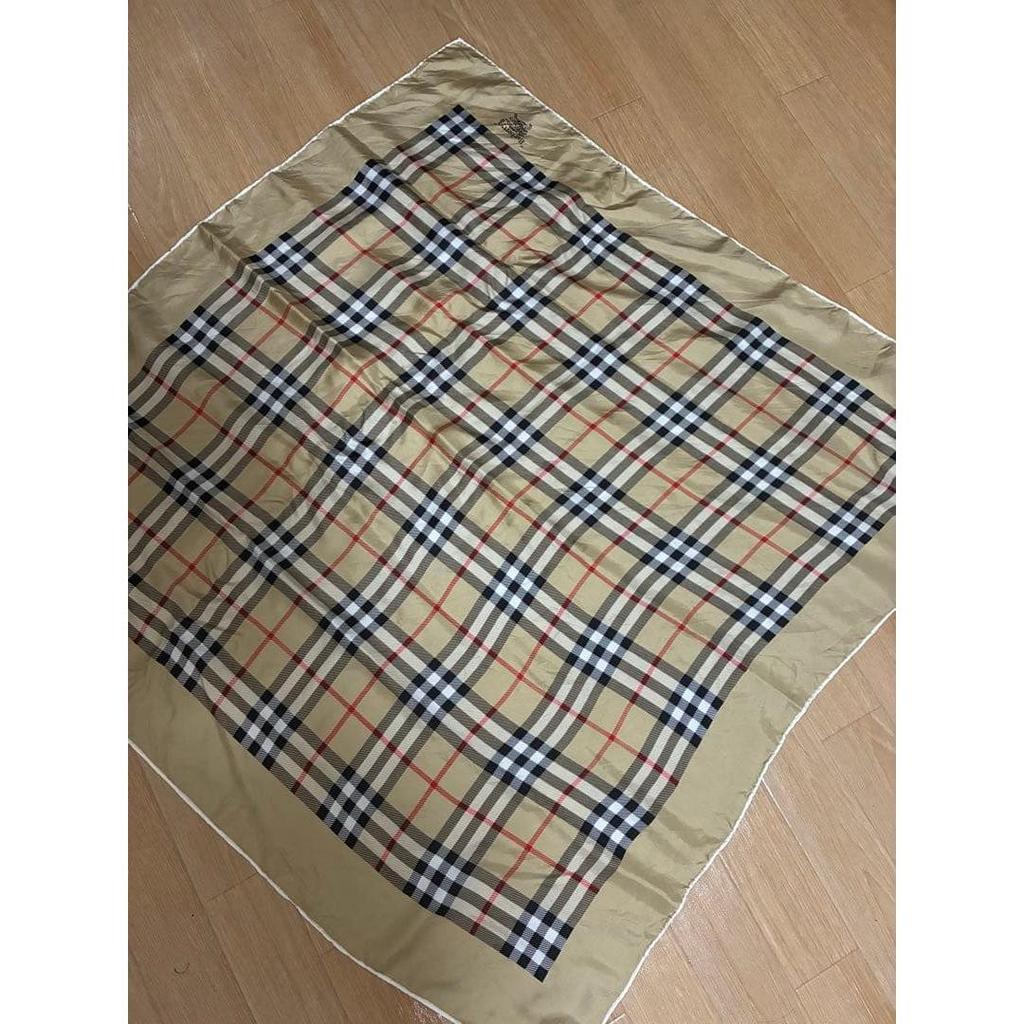 Used Burberrys Scarf Nova Check Horse Logo Large 85cm