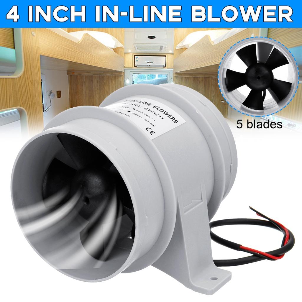 

Корабельный вентилятор 4 Встроенный Морской Трюмный Воздуходув Вентилятор Тихий Вентилятор Вентиляционные Отверстия 12В 235CFM