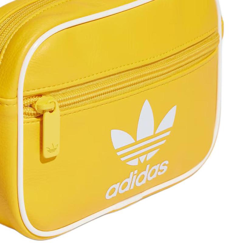 New Adidas Adicolor Classic Mini Airliner Bag Bold Gold IS4387