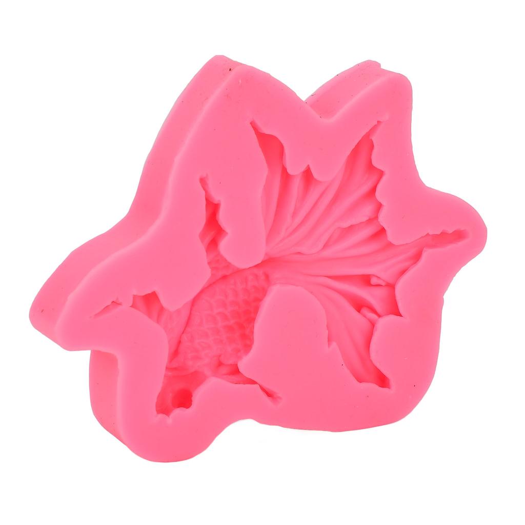 Koi Fish Silicone Fondant Moulding Lifelike Shape Non Stick Fish Shaped Silicone Moulding for Cake Decoration Crafts