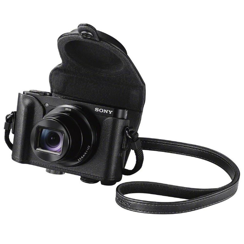 Sony Digital Camera Case LCJ-HWA BC Black Jacket Case