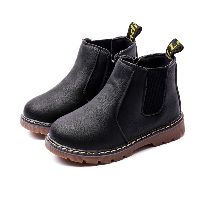 Buy Retro Children's Riding Boots 2022 Spring Autumn Ankle Boots