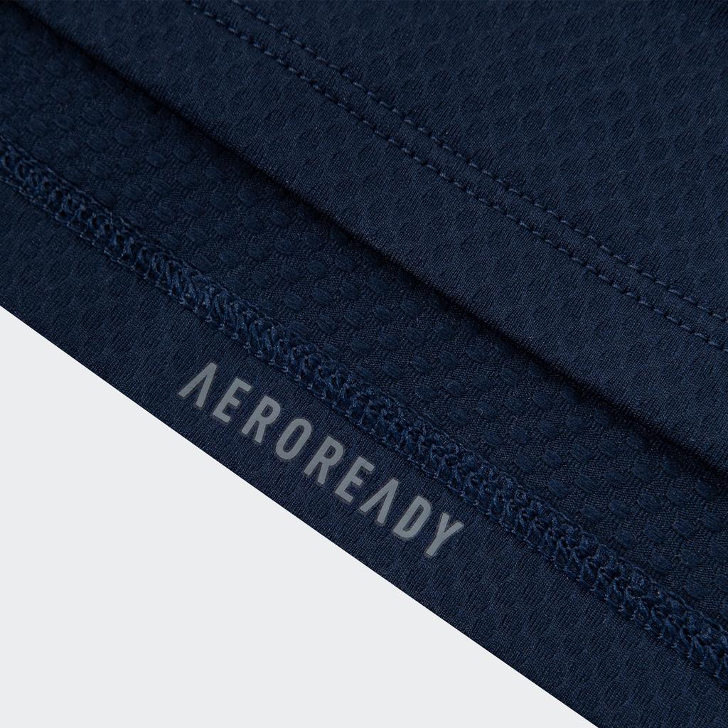 Adidas T-shirt Décontracté Imprimé Sans Manches Col Rond Homme Hauts Bleu Marine JE1808