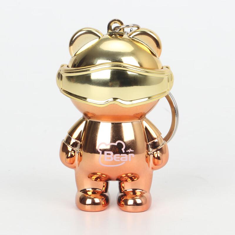 Улыбающаяся Акула TIP-139 Цветной Космический Медведь Светодиодный Брелок 2 шт.