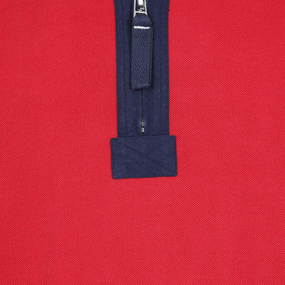 Lazy Jacks Mens Contrast Panel Pique Sweatshirt