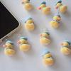 1pc Adorable Duckling Phone Dust Plug - Fits For IPhone & Type C ,mobile Phone Decorations Small Gift