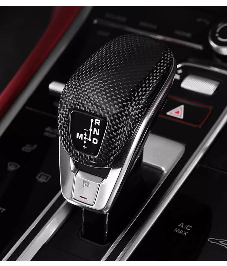 Porsche Panamera Real Carbon Fiber Gear Knob Cover