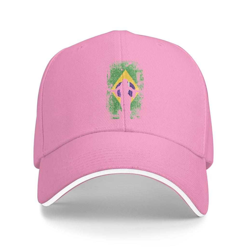 Brazil Flag Belly Dancing Baladi Dance Lover Baseball Cap Unisex Trucker Hat Summer Sports High Quality Snapback Cap