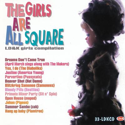 

CD VARIOUS - The Girls Are All Square 33LDKCD LD&K 1997 Japan Rock Used