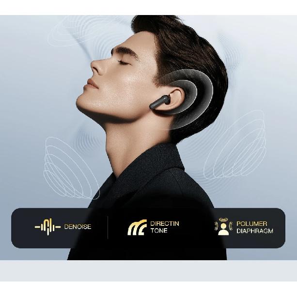 KIESLECT Adjustable Earbuds IPX4 Wireless Bluetooth 5.4 TWS Sport Earphones with Noise Reduction And AI Assistant Waterproof