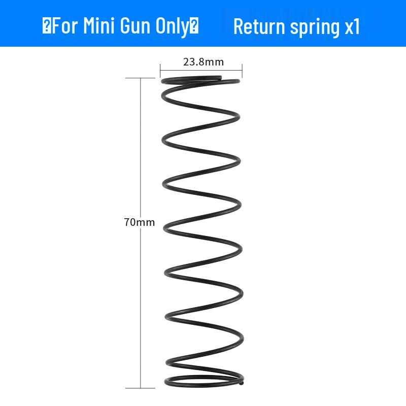 Mini Nail Gun Accessories: Firing Pin, Powder Nail Needle, Sleeve, Spring, Handle, Rust Oil, Toolbox, Universal Parts