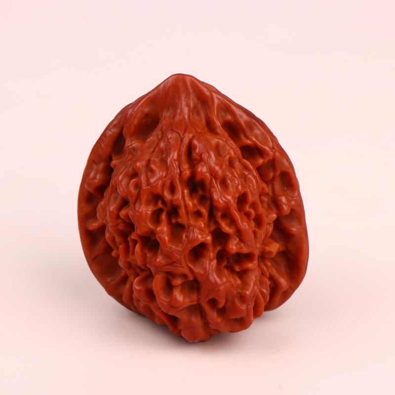 Wenwan Walnuts Walnut King Yong Kirin Pattern Official Hat Four-Tiered Lion Head Fine Pairing High Polished Decor Gifts