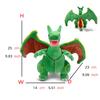 Pokemon Plush Toy Mega Charizard X Y Rayquaza Latias Latios Lapras Alolan Vulpix Ninetales Dragonair Garchomp Anime Plush Doll