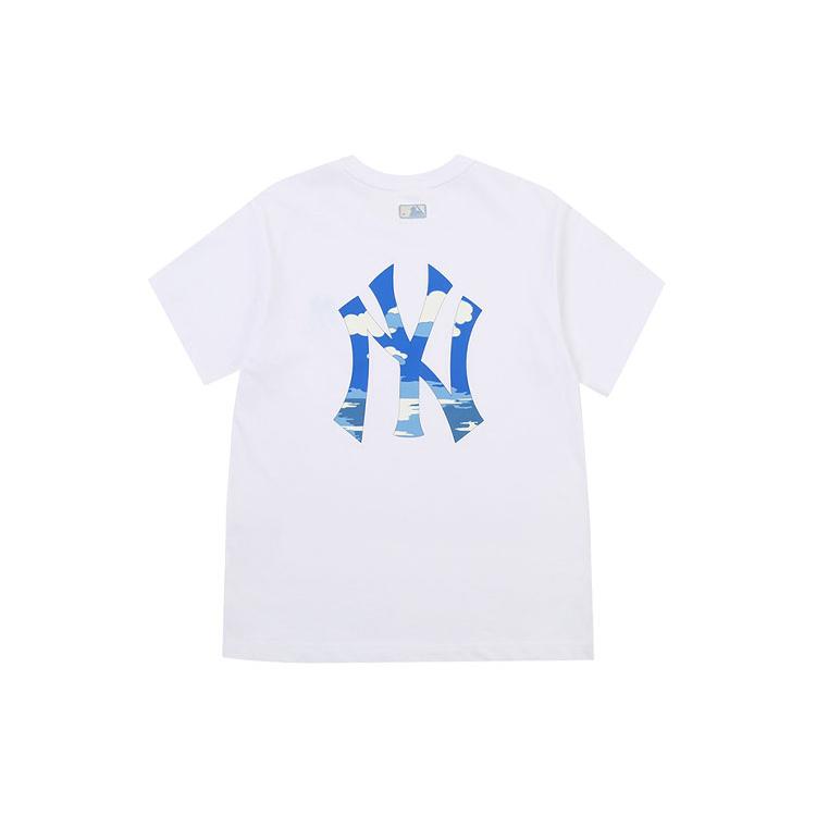 New MLB New York Yankees T Shirts Unisex White 31TSHC131-50W