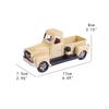 Christmas Farmhouse Truck Farm Metal Car Cute Collectible Tabletop Storage Pickup Model