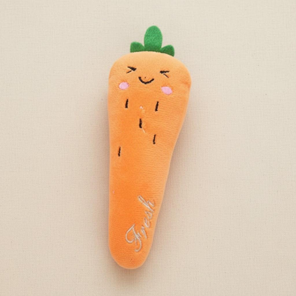 

Interactive Catnip Plush Kitten Toys Fluffy Chew Toy Long Teeth Indoor Play Pet Supplies Cats Kittens помаранчевий