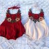 Adorable Toddler Baby Girl Flower Backless Romper Jumpsuit With Timeless Design
