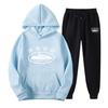 Corteiz Modny Luźny Zestaw Bluza Streetwear - Unisex Casualowy Styl Hip Hopowy Amerykański na Jesień