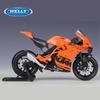 Welly 1/18 KTM RC 8C Alloy Street Sports Motorcycle Model Diecasts Metal Road Racing Motorcycle Model Simulation Childrens Gifts