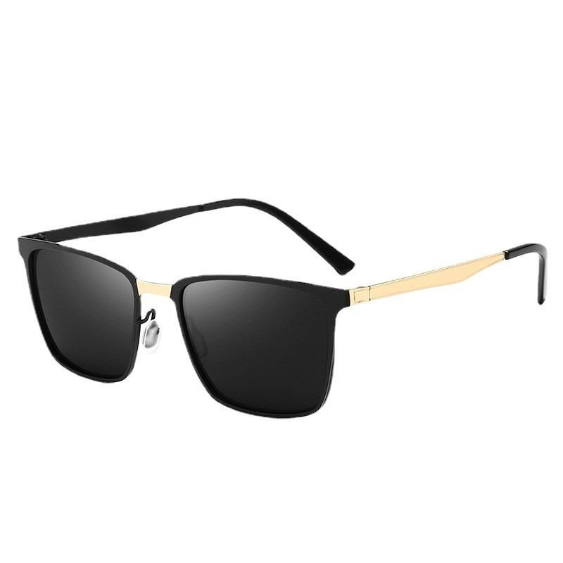 Pochromic Polarized Sunglasses UV400 Pilot Style Color-changing Lens Men Anti-glare Driving Eyeglasses Shades for Men