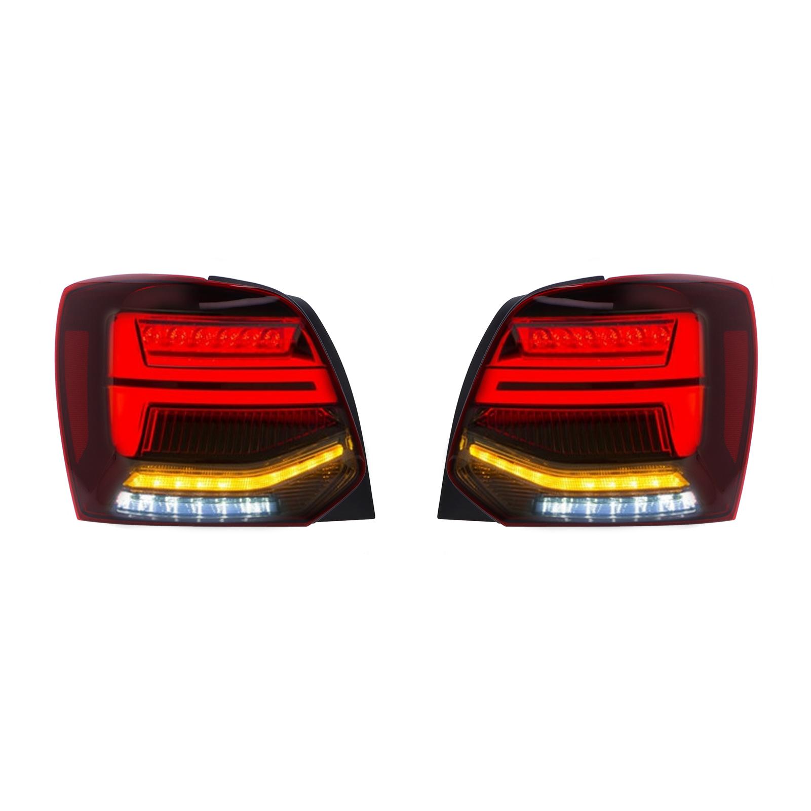 

2 шт. светодиодные задние фонари с левой ручкой ABS PMMA динамический указатель поворота задний фонарь подходит для 6R 6C 61