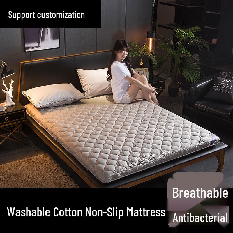 Thickened Dormitory Mattress Pad: Soft Quilt in 1.8/1.5/1.2 Sizes for Single or Double Bed 80x190cm