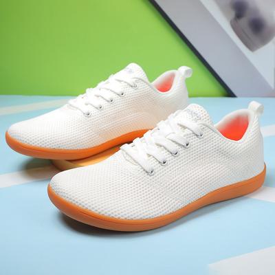Cross-border New Wide-headed Shoes Barefoot Shoes Flying Woven Surface Shoes Casual Soft-soled Wide-last Shoes Walking Shoes