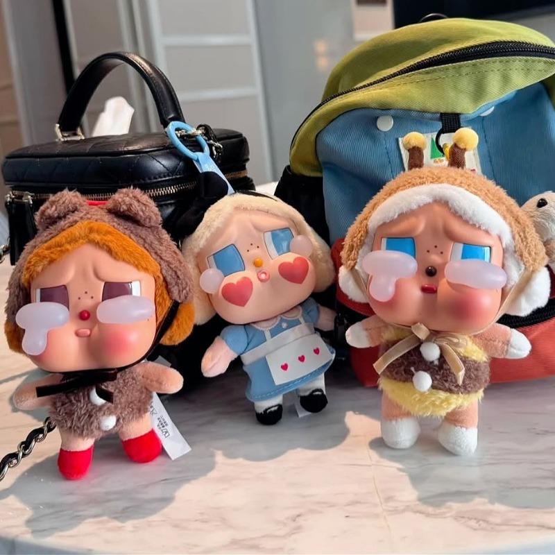 Crybaby Weint Wieder Serie Figuren Blind Box Vinyl Gesichts Puppe Spielzeug Crybaby Tier Anhänger Puppe Taschen Deko Schlüsselanhänger Geschenk
